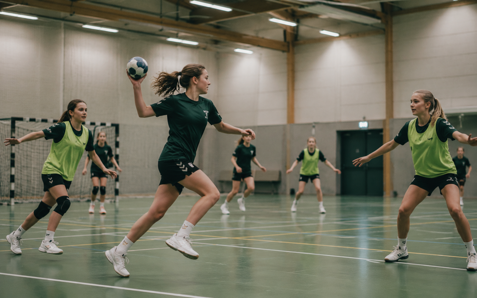 Ungdomshåndball i Holterhallen