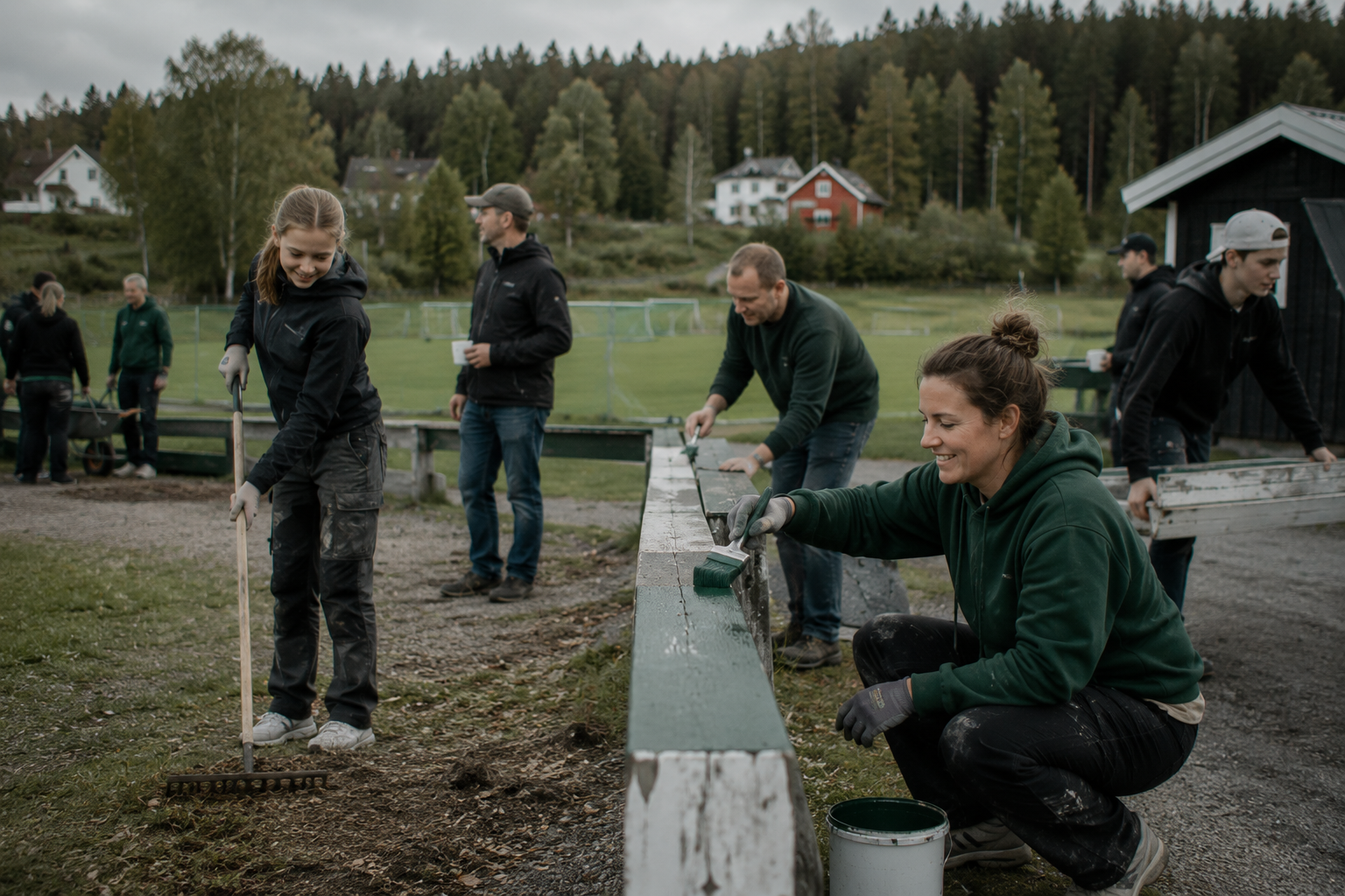 Vårdugnad på Holter stadion